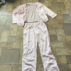 Victoria’s Secret size small, silky pajamas.